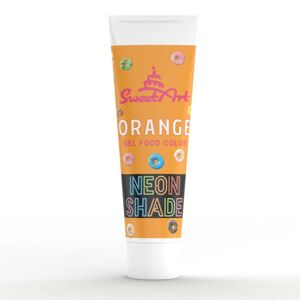 SweetArt gelová barva neonový efekt tuba Orange (30 g)