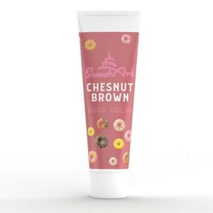 SweetArt gelová barva tuba Chestnust Brown (30 g)