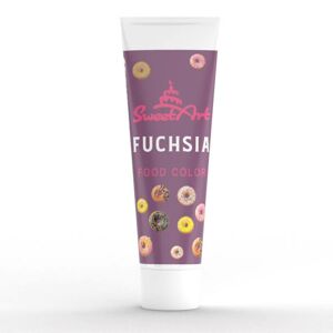 SweetArt gelová barva tuba Fuchisa (30 g)