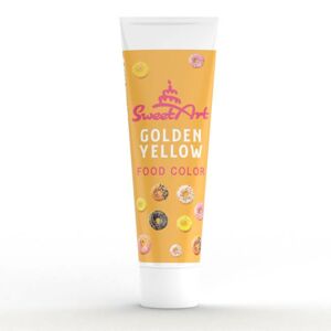 SweetArt gelová barva tuba Golden Yellow (30 g)